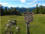 Lech da Sompunt - Col de Puez / Puezkofel